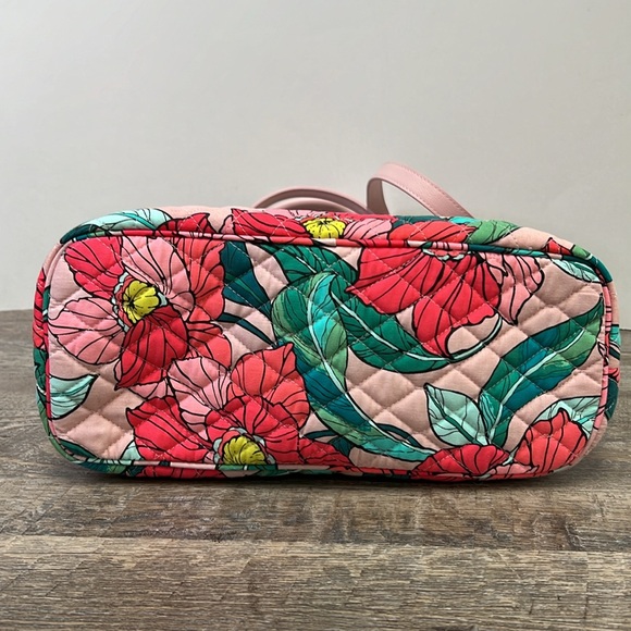 Vera Bradley Vintage Floral Casual Satchel - Picture 3 of 8